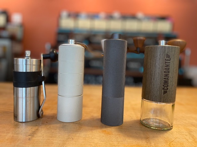 4種類の手挽きミルとクリック数の検証 | VOILA COFFEE（ヴォアラ珈琲